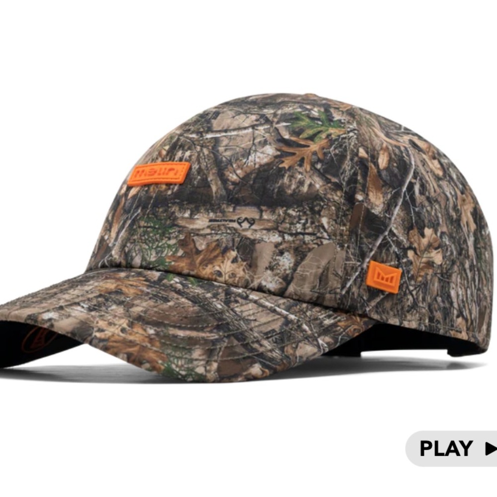 Melin Brown and Orange Camo Hat Outdoor Accessory